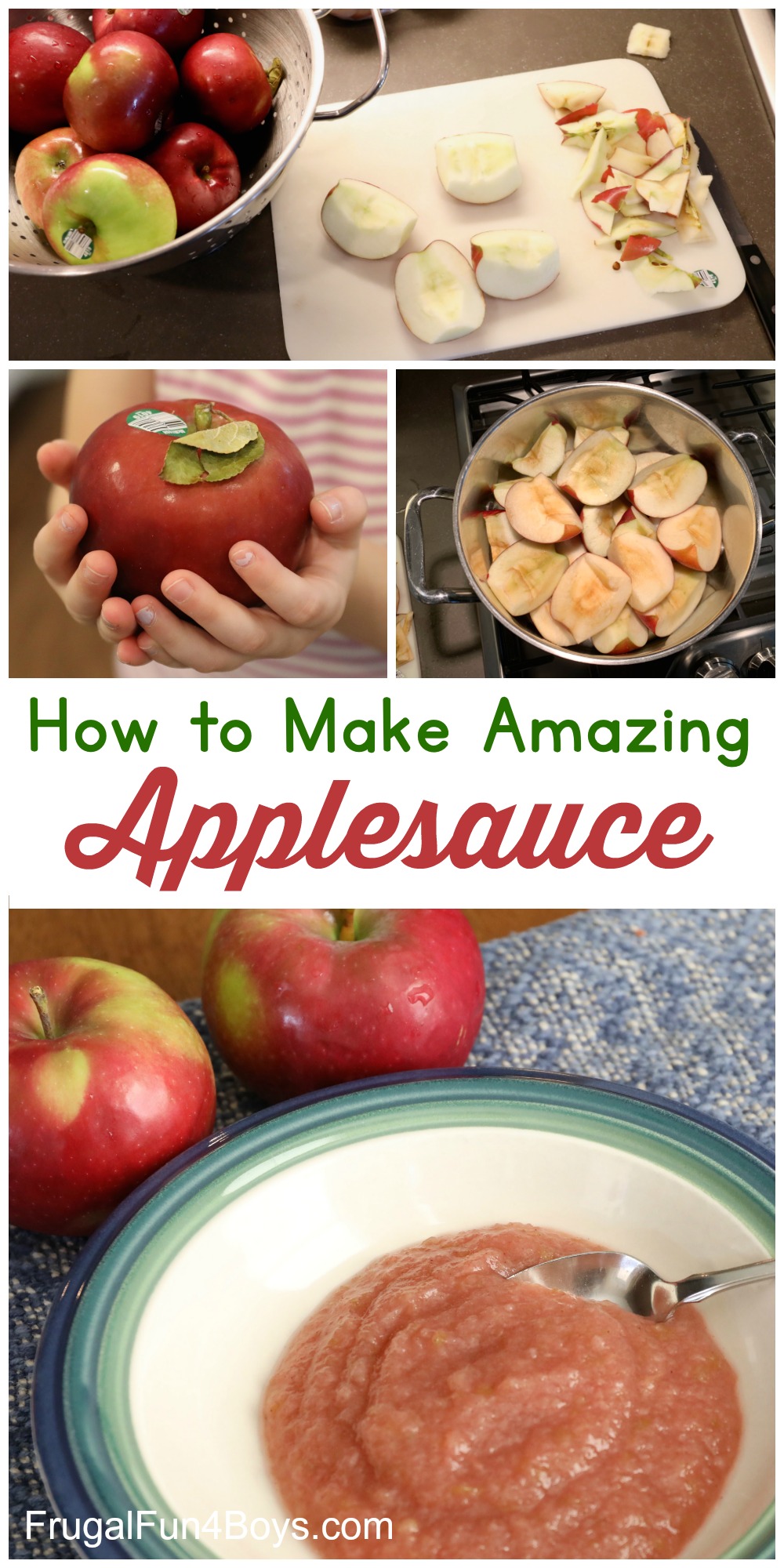 Homemade Applesauce Recipe