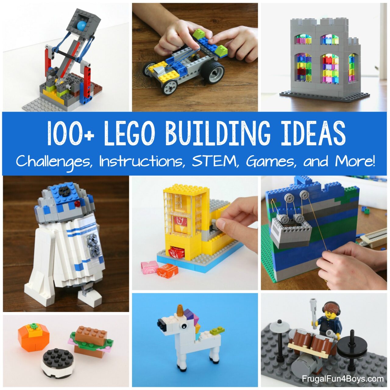 100+ Lego Building Projects for Kids - Fun For Boys and Girls