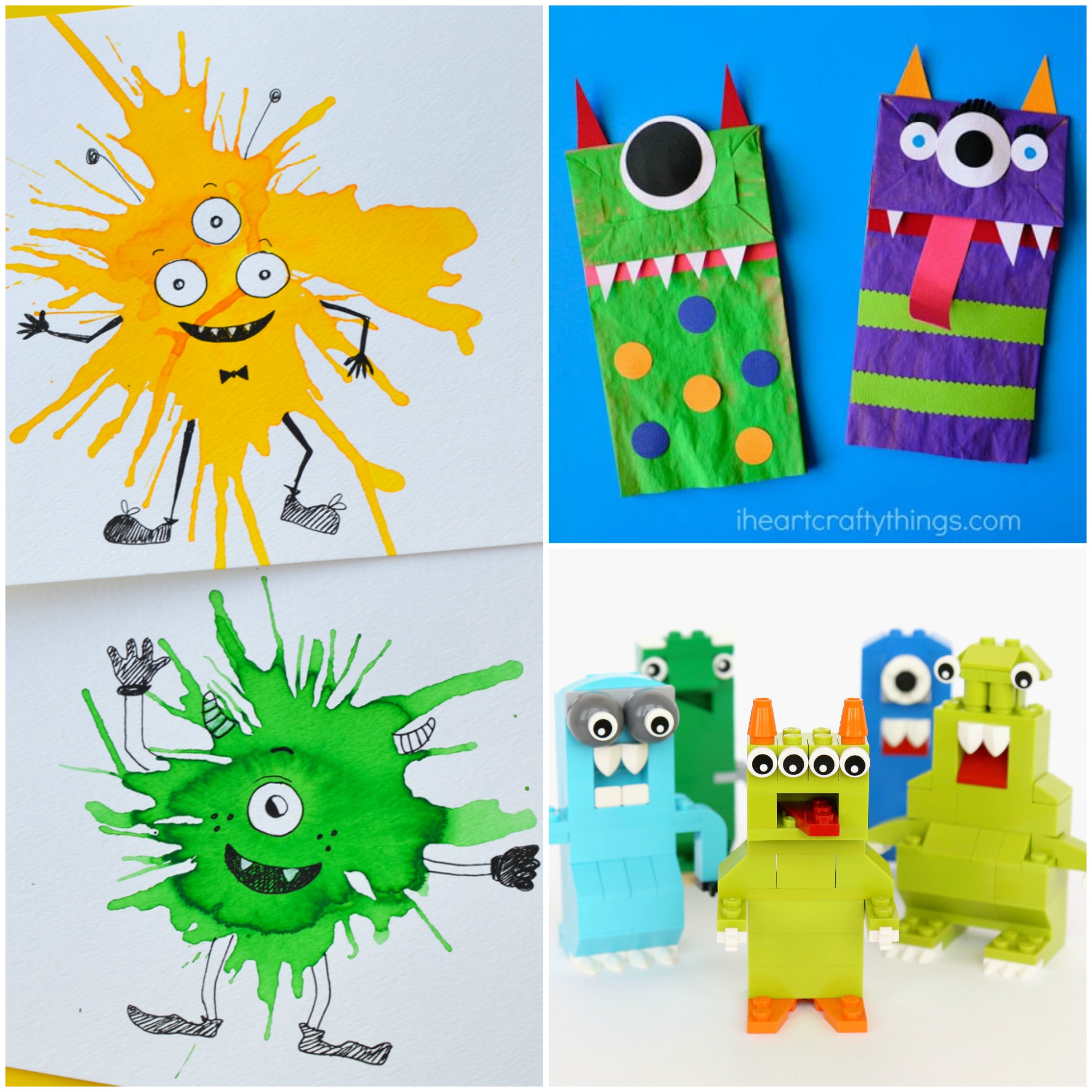 Monster Crafts for Kids