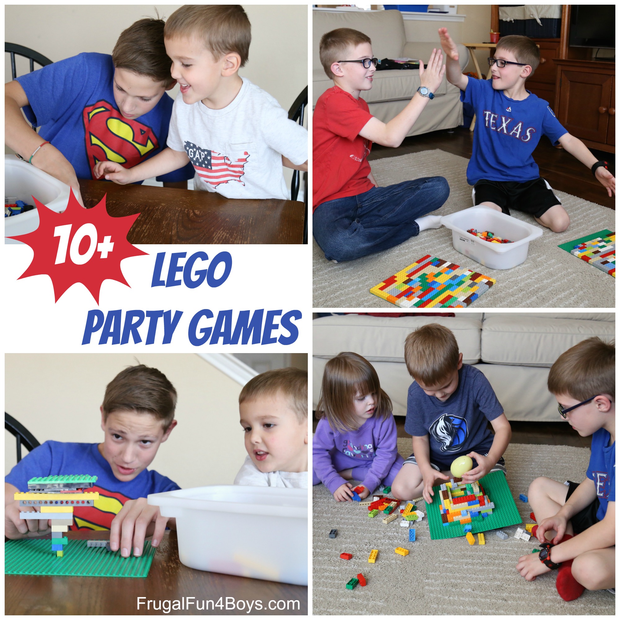 10 Totally Awesome Lego Party Games