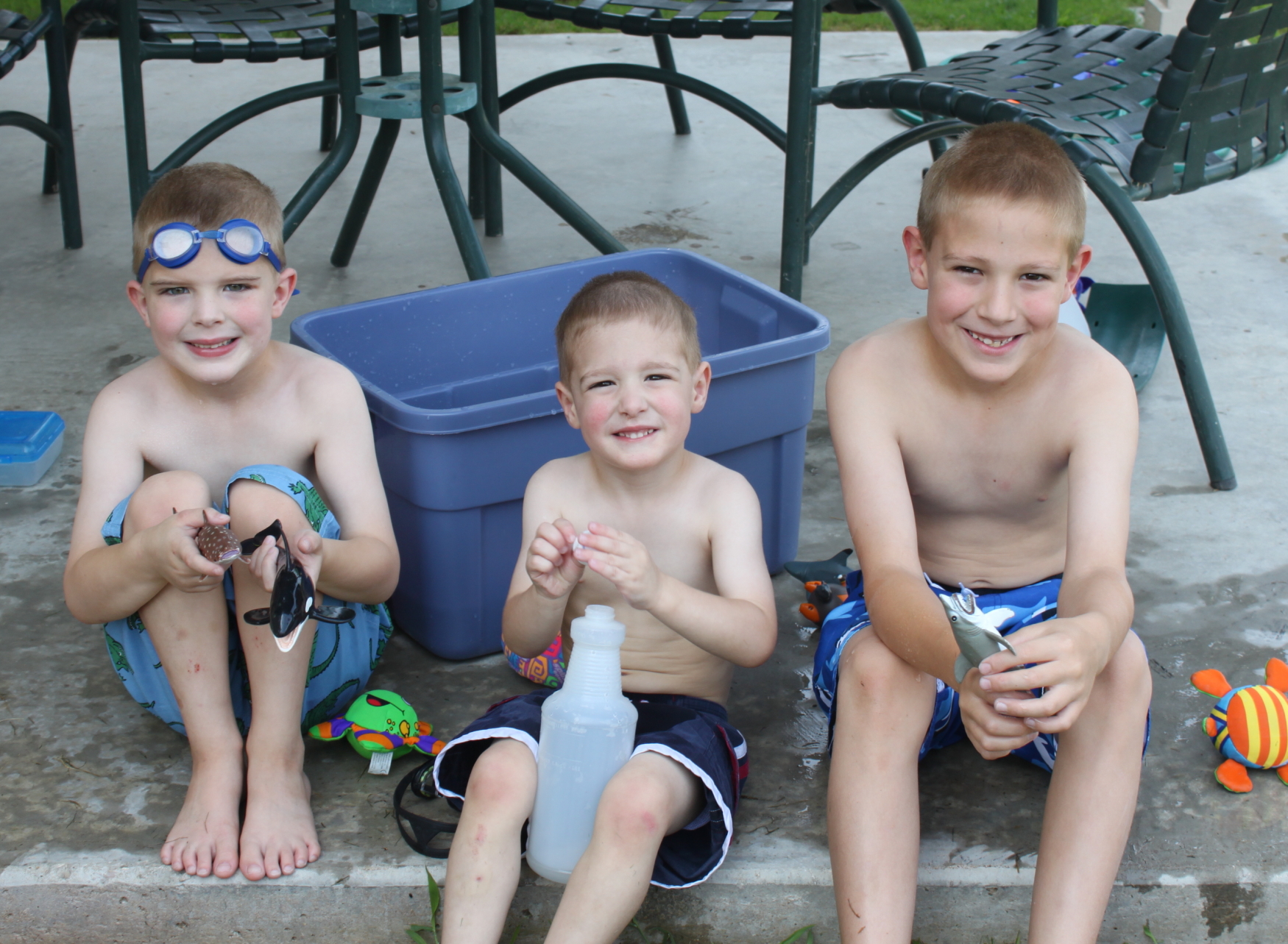 Backyard Water Play For Preschoolers