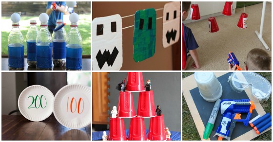 20 Awesome Nerf Games to Make and Play - Frugal Fun For Boys and Girls