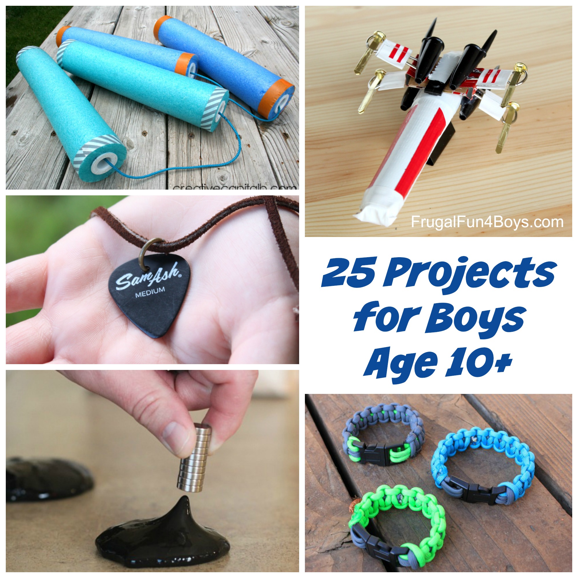 25 Awesome Projects for Tween and Teen Boys (Ages 10 and Up)