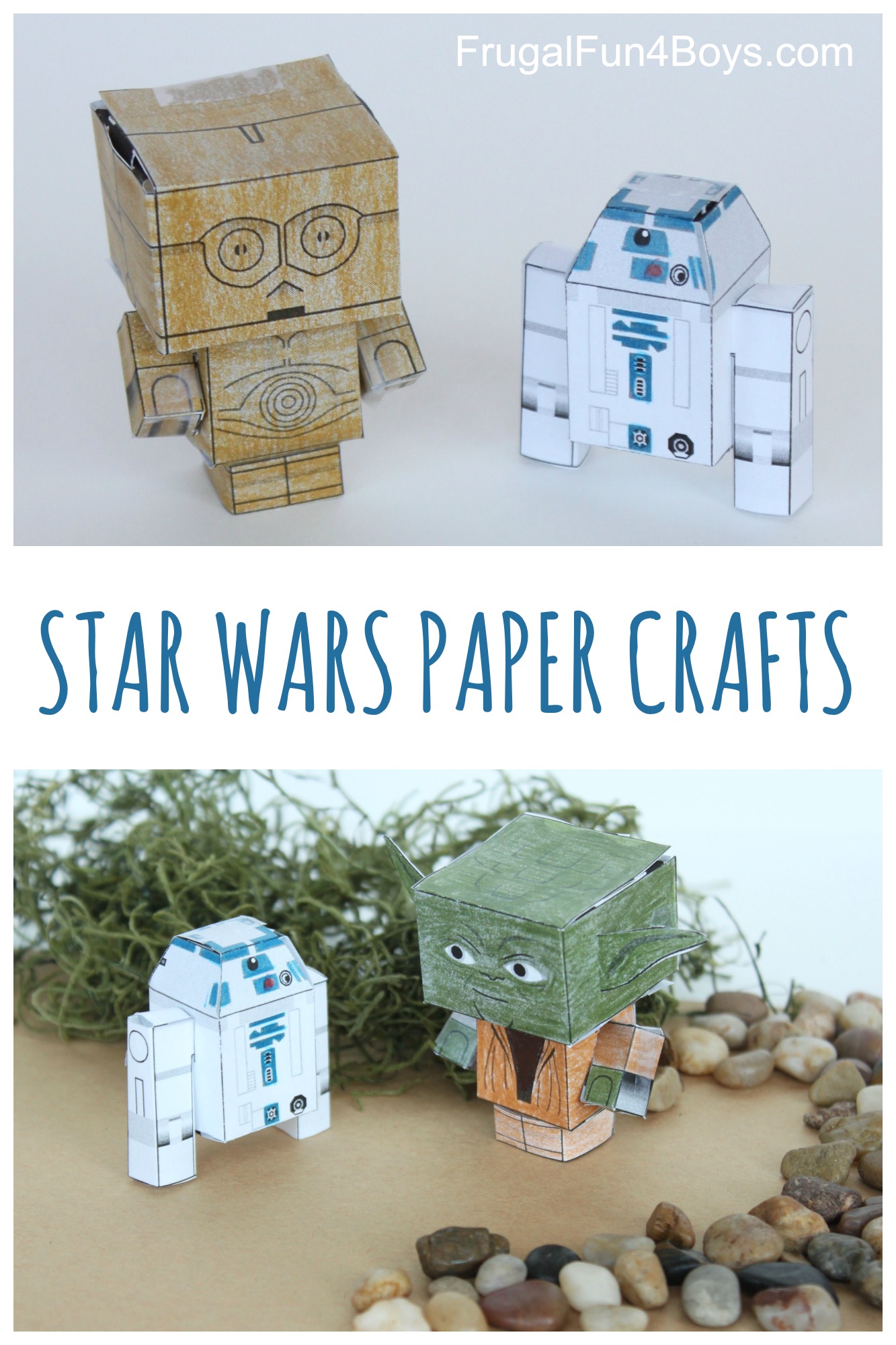 Star Wars paper crafts