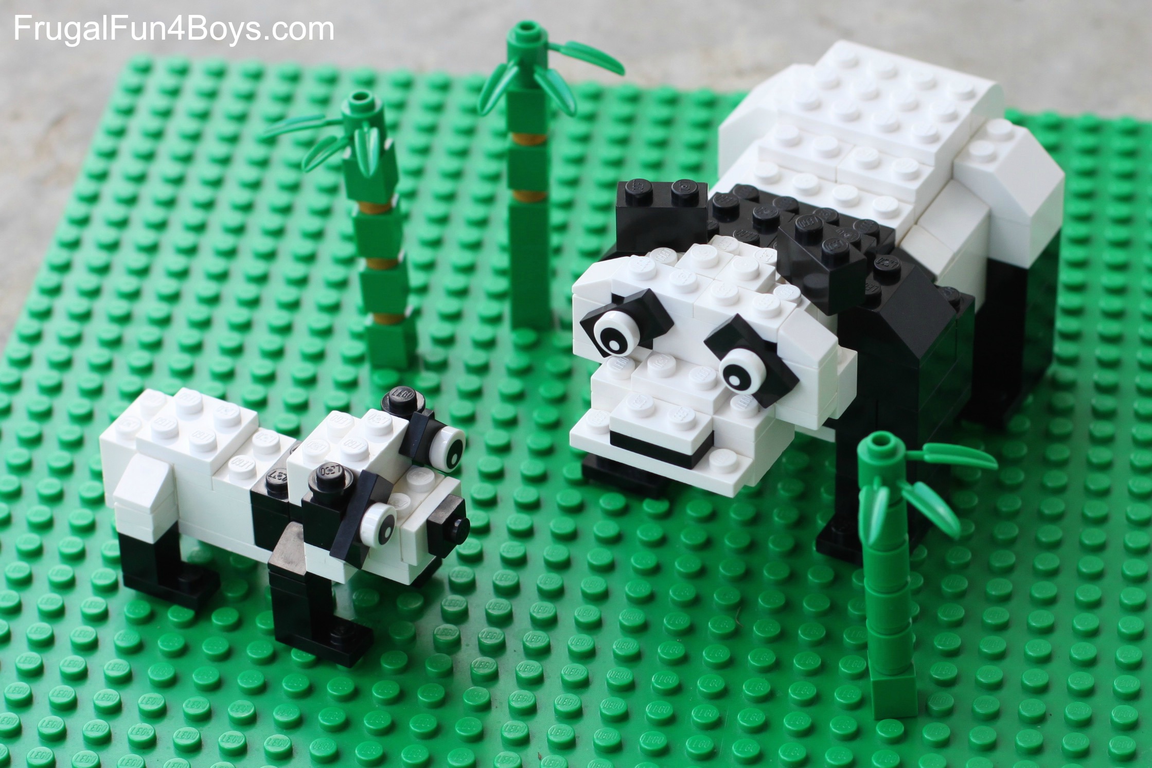 Lego Panda Building Instructions