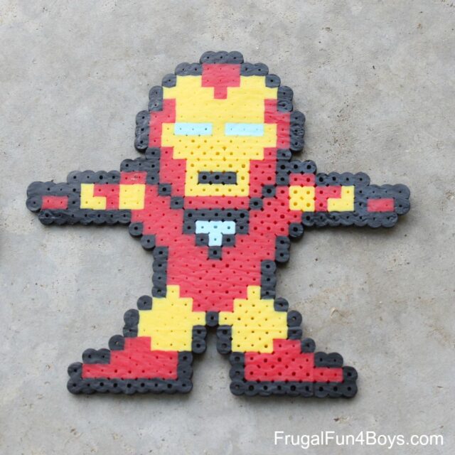 Avengers Perler Bead Patterns - Frugal Fun For Boys and Girls