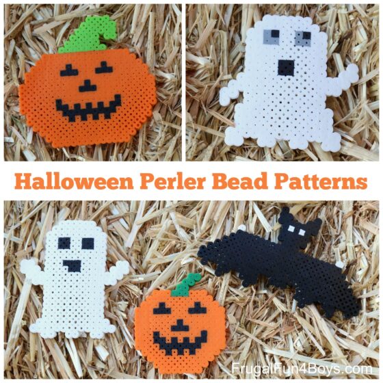 Halloween Perler Bead Patterns - Frugal Fun For Boys and Girls