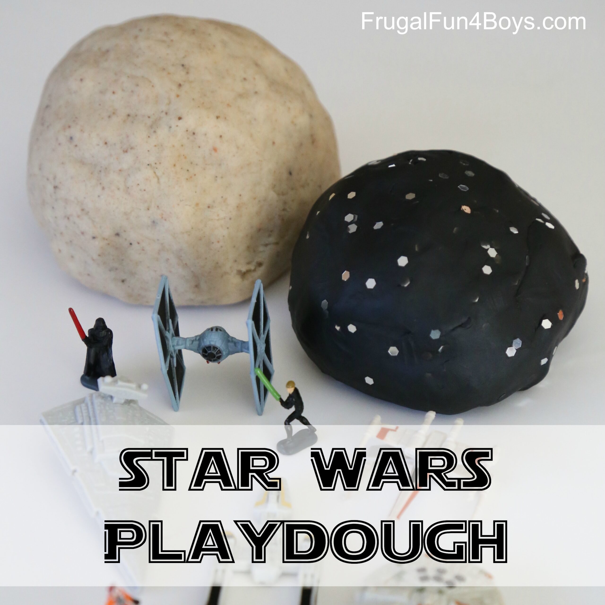 Star Wars Play Dough Imaginative Play!