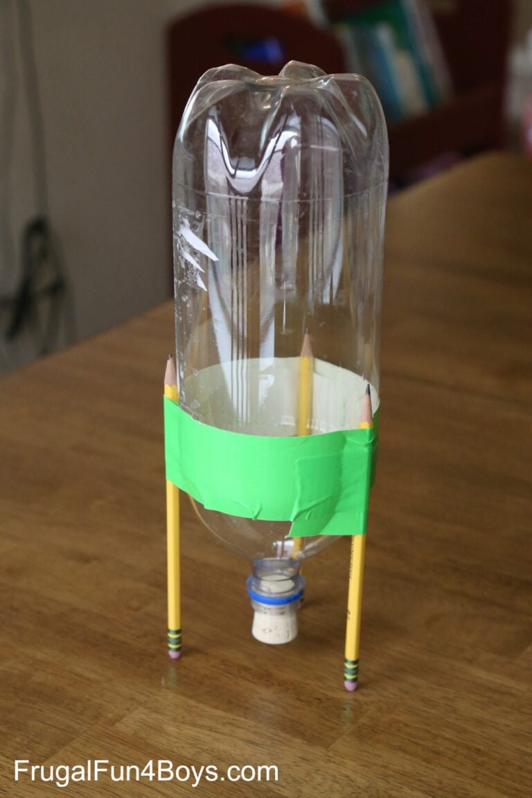 This EPIC Bottle Rocket Flew Higher Than our Two Story House! - Frugal ...