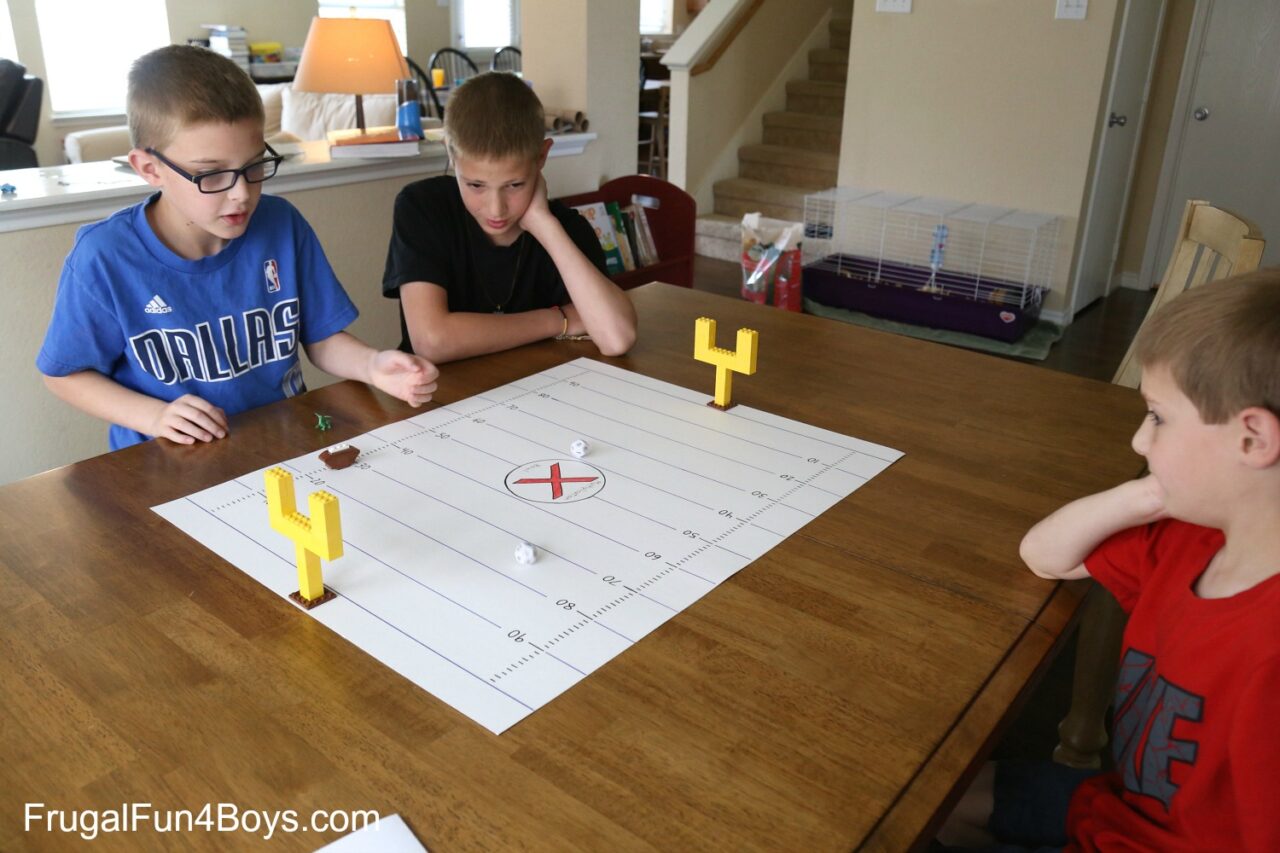  Multiplication Football Game Make Math Fact Practice Fun Frugal Fun For Boys And Girls