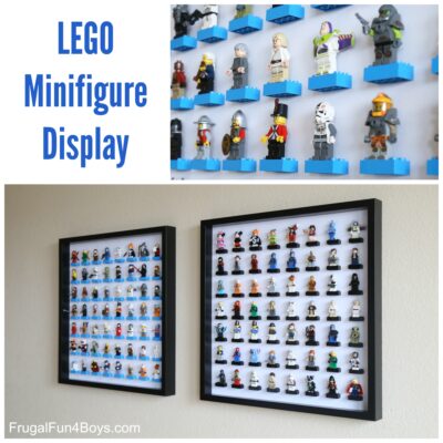 IKEA Frame LEGO Minifigure Display and Storage