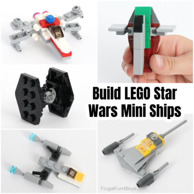 Build Your Own LEGO Mini Star Wars Ships