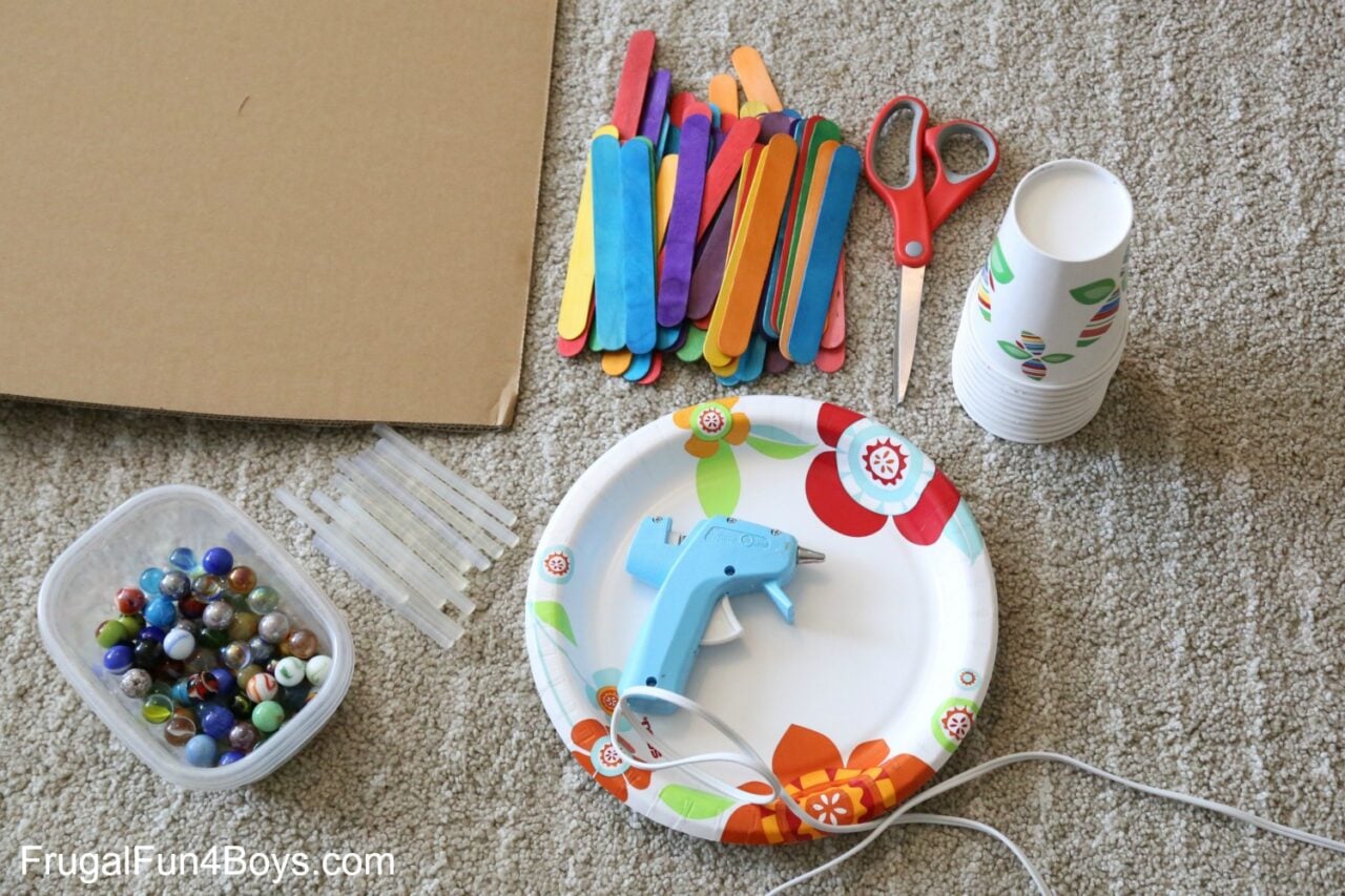 Turn a Cardboard Box into an Epic Marble Run - Frugal Fun For Boys and ...