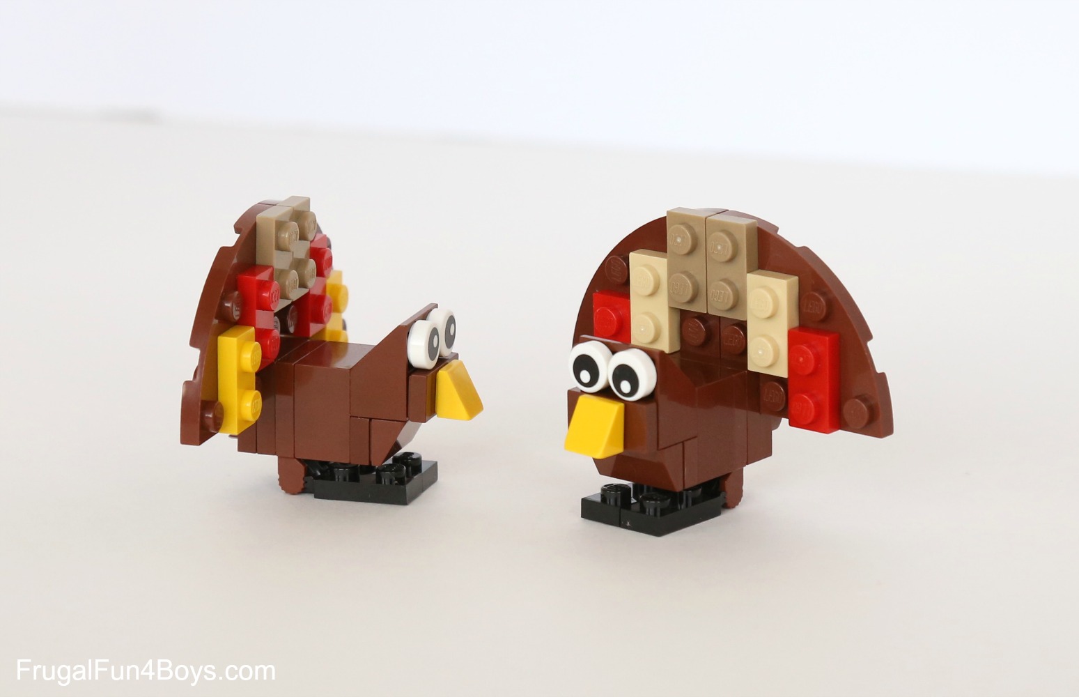 LEGO Turkeys Building Instructions