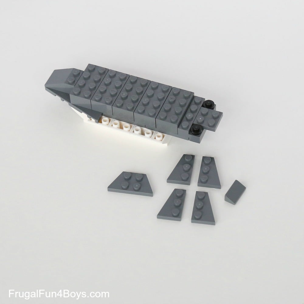 How to Build an Awesome LEGO Shark - Frugal Fun For Boys and Girls