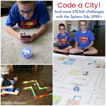 Code a City! STEM Challenges for the Sphero Edu SPRK+ Robot - Frugal ...