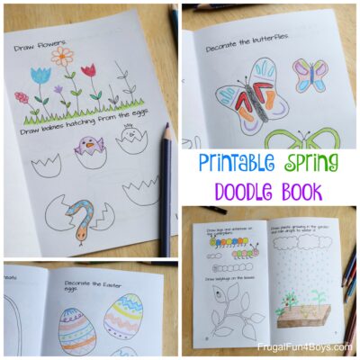 Printable Spring Activity Pack for Kids