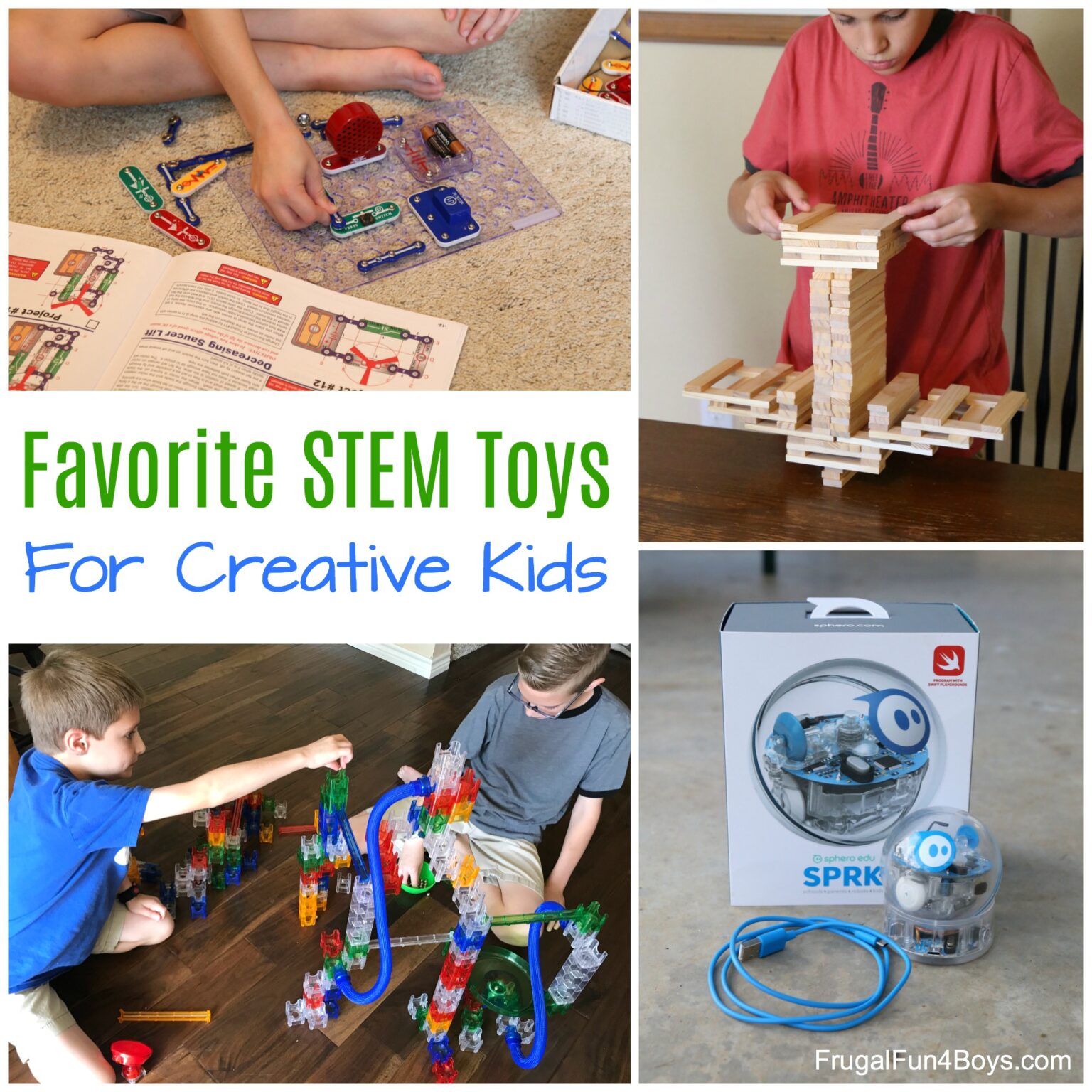 Favorite STEM Toys for Creative Kids - Frugal Fun For Boys and Girls