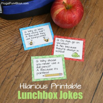 Make your child’s day a whole lot funnier with these printable lunchbox jokes!