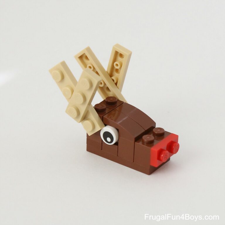 Run, Run, Rudolph LEGO Building Instructions - Frugal Fun For Boys and ...