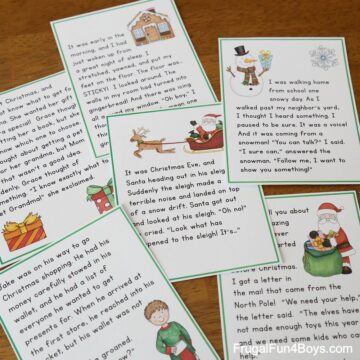 Free Christmas Printable Pack for Kindergarten and First Grade - Frugal ...