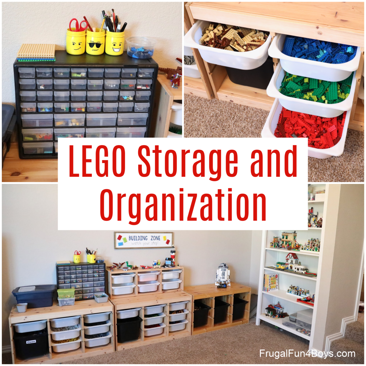 Lego Storage Table - I Like To Make Stuff
