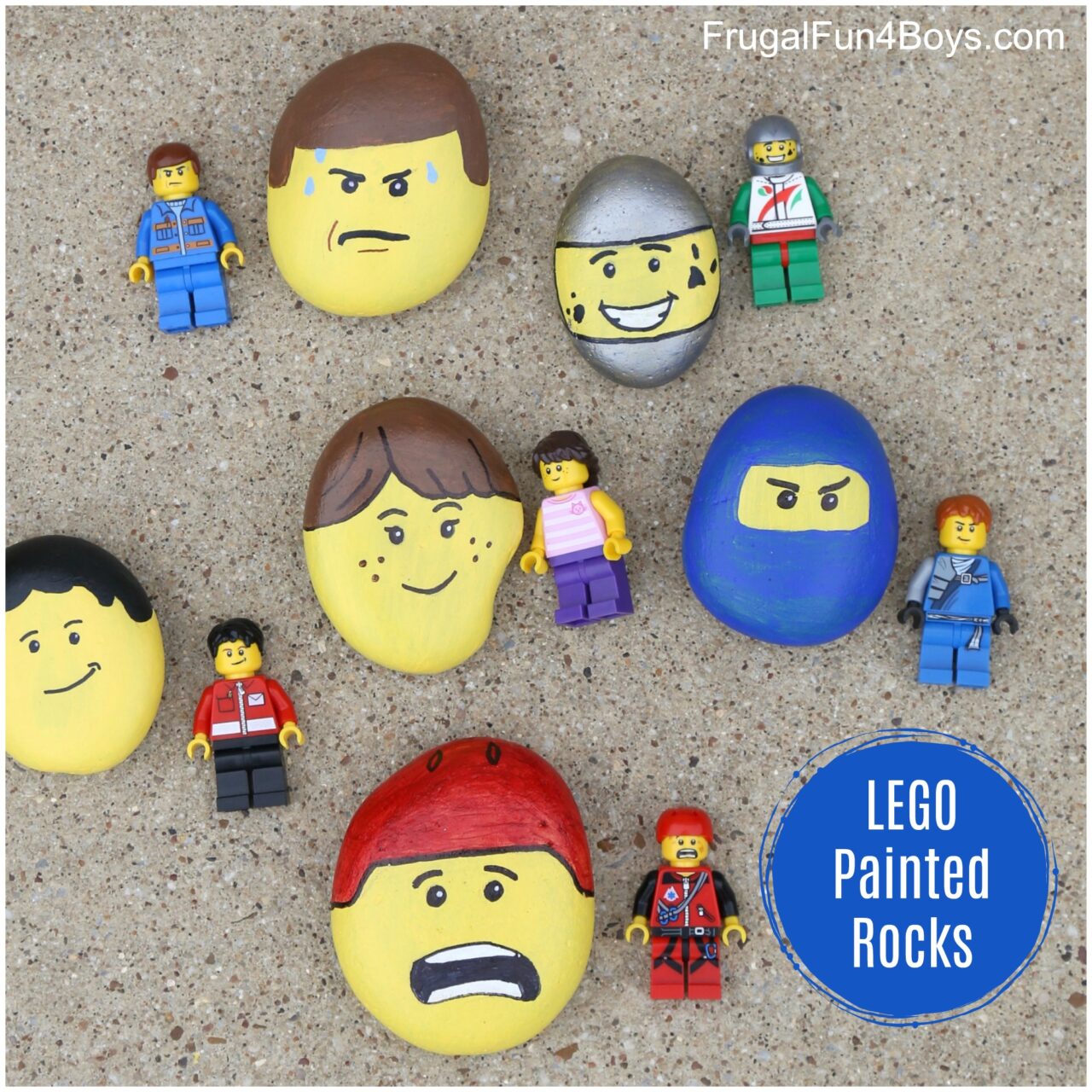 50+ Awesome Rock Painting Ideas - Frugal Fun For Boys and Girls