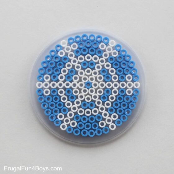 Design Beautiful Perler Bead Snowflakes - Frugal Fun For Boys and Girls