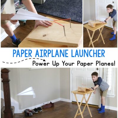 Power up your Planes with a Paper Airplane Launcher