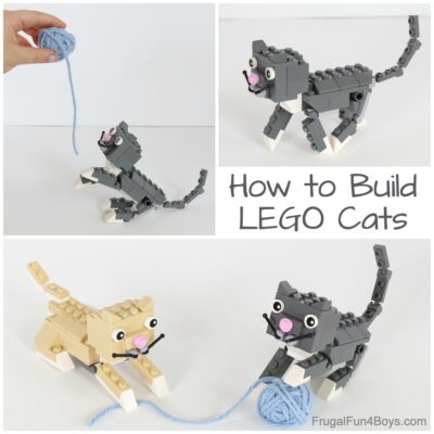 LEGO Cats!  Building Instructions