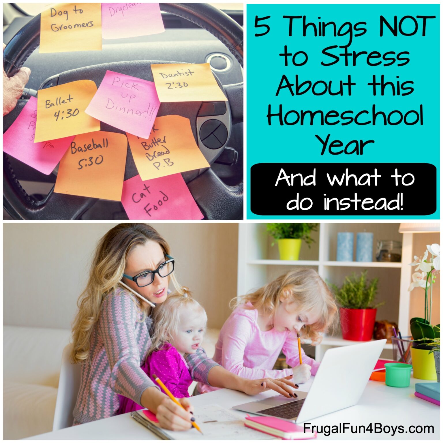Five Things Not to Stress About this School Year... And What to do ...