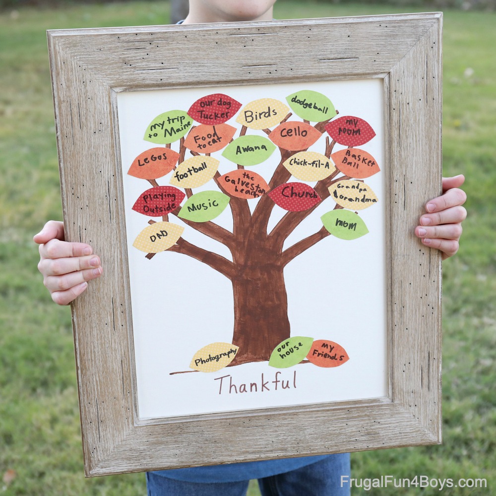 How to Make a Thankful Tree