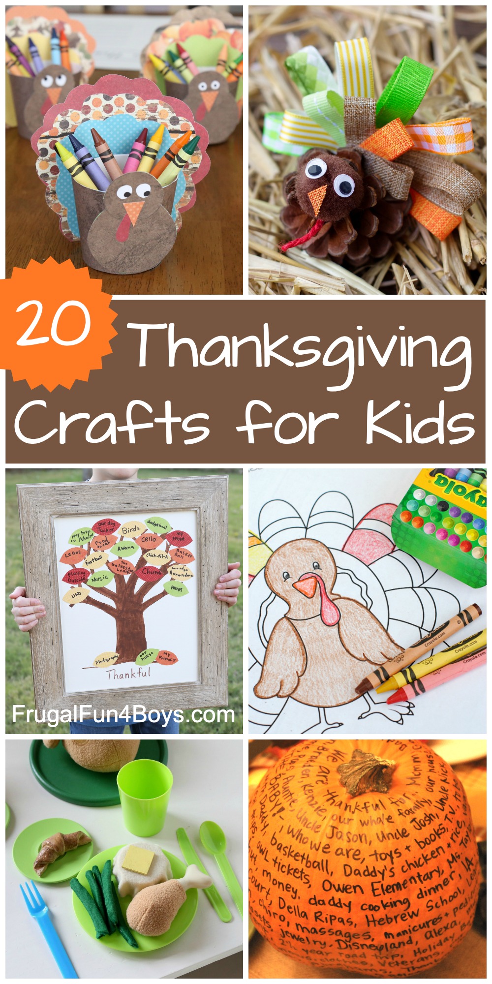 20 of the Best Thanksgiving Crafts for Kids