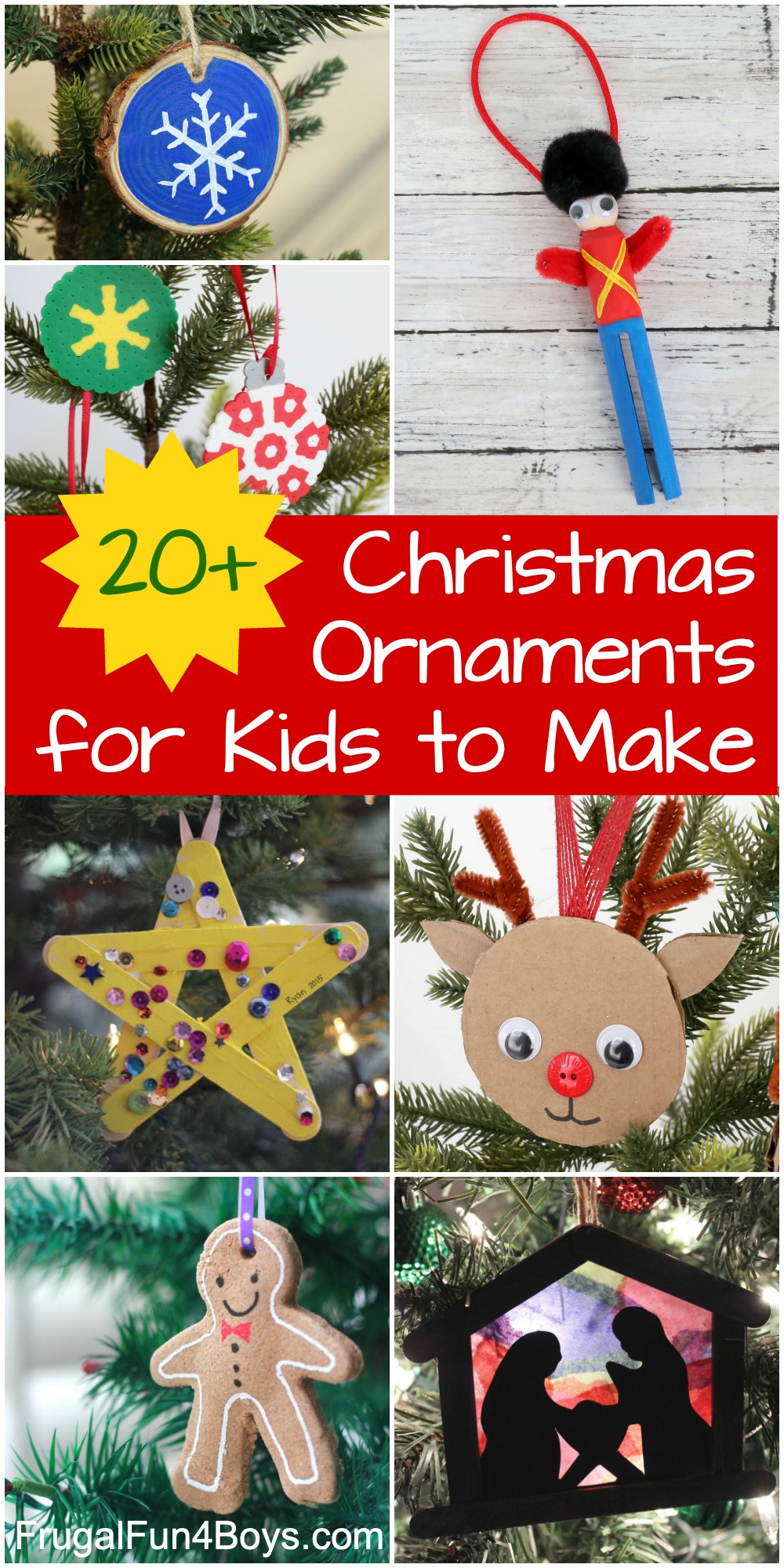 Christmas Ornaments for Kids to Make