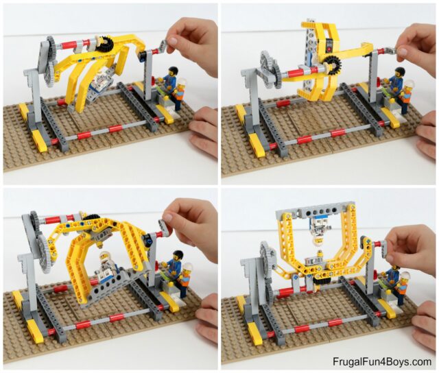 LEGO Weightlessness Training Machine - Frugal Fun For Boys and Girls