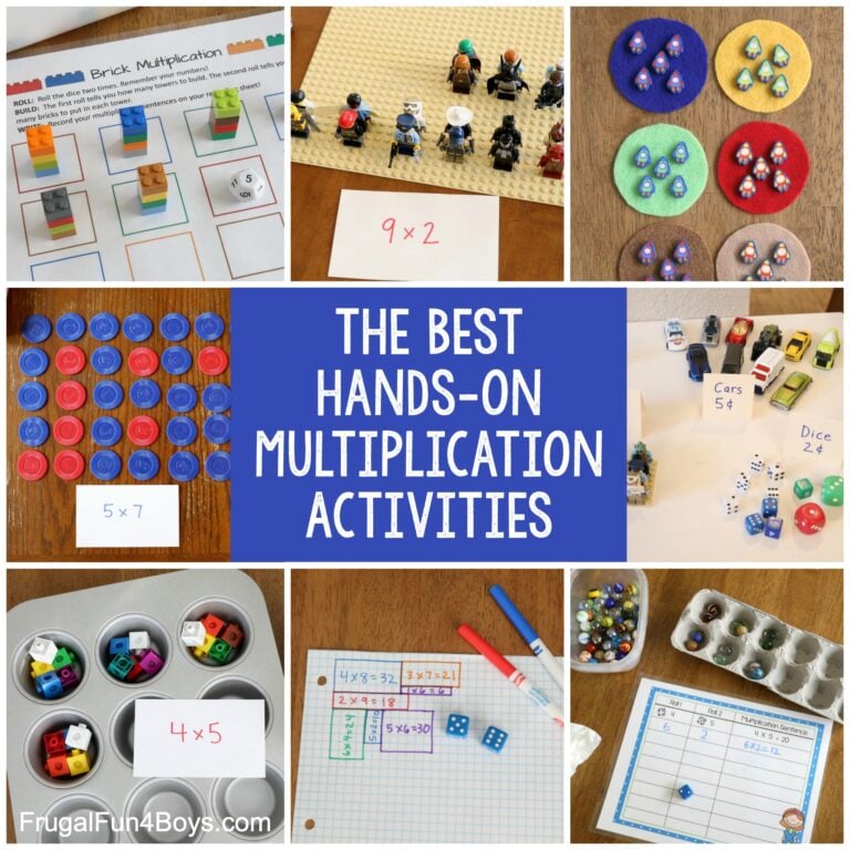 Hands on Math Activities for Elementary - Frugal Fun For Boys and Girls