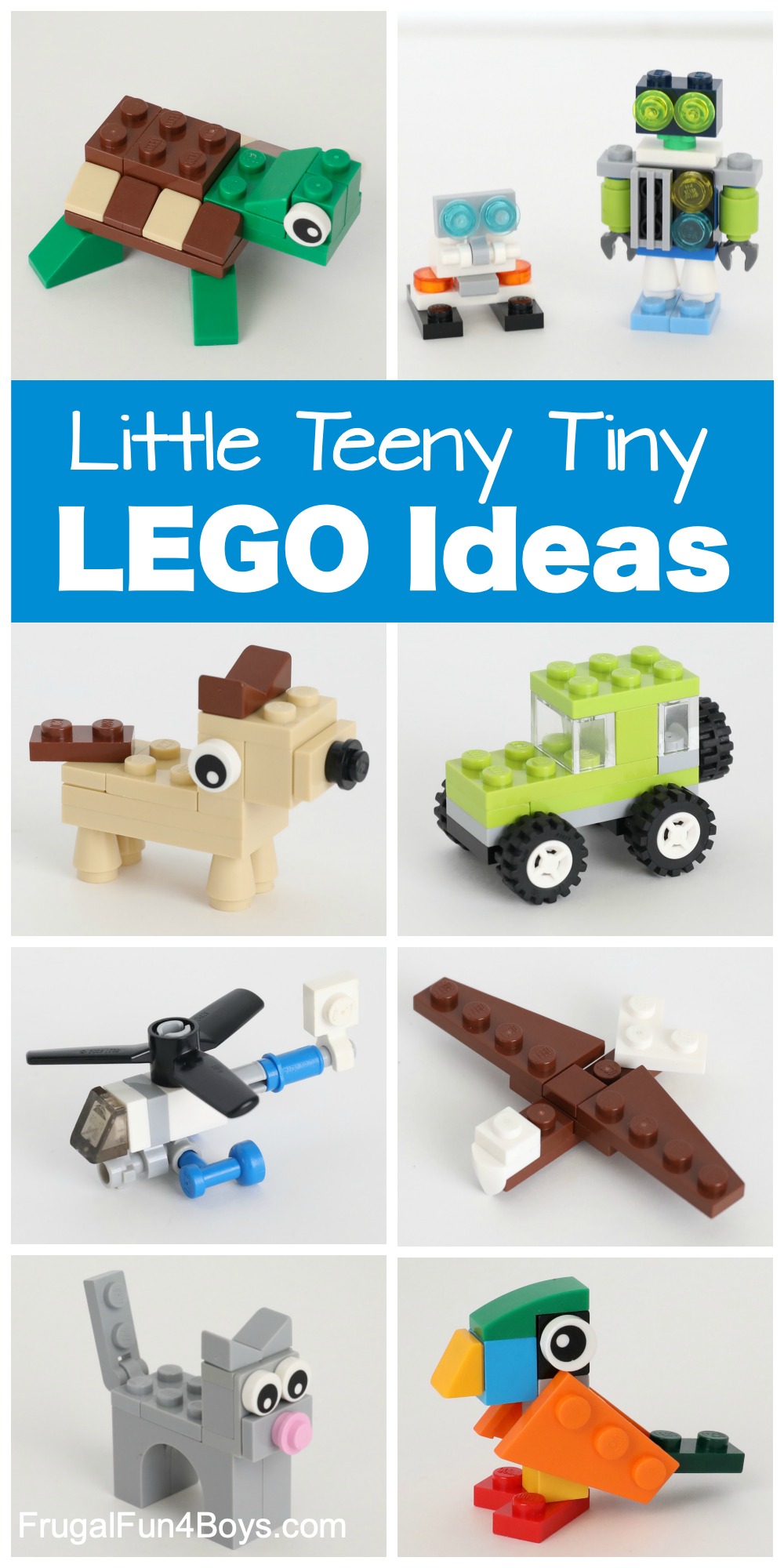 Teeny Tiny Mini Projects to Build - Frugal Fun For Boys and Girls