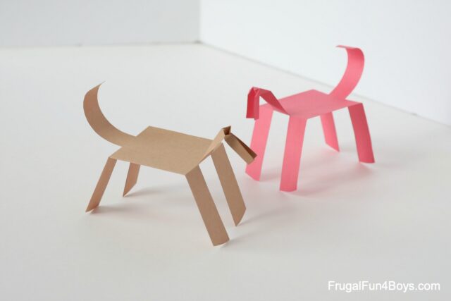 Make a Paper Horse that WALKS! Frugal Fun For Boys and Girls