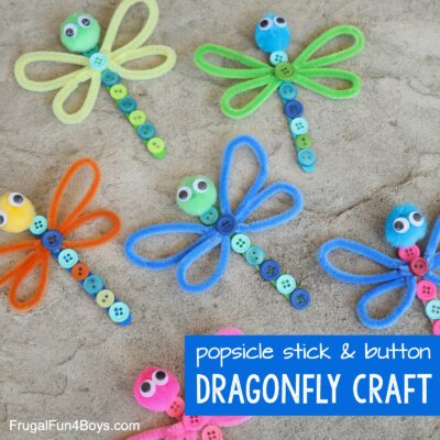 Adorable Dragonfly Craft