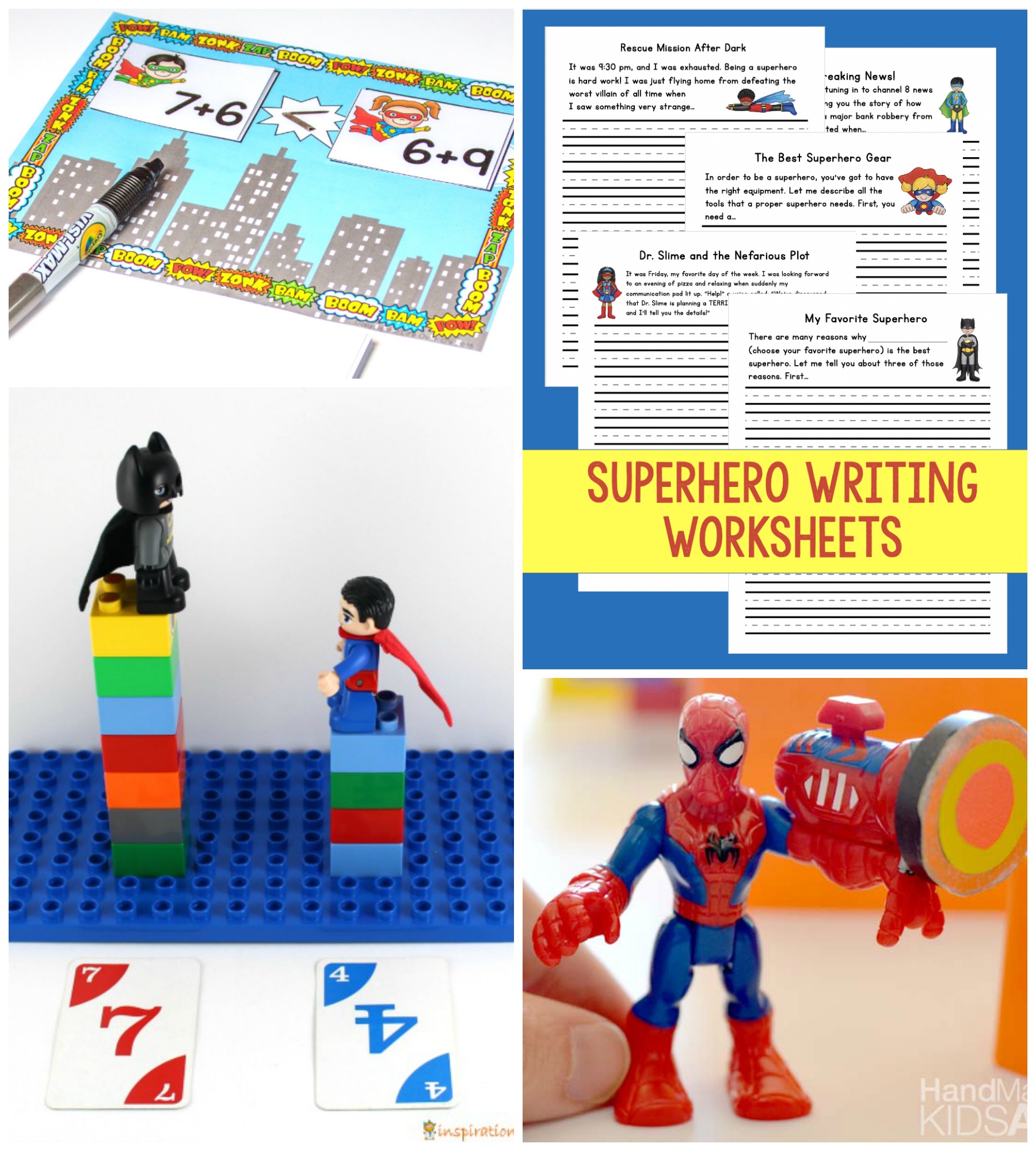 Superhero Week Crafts Activities And Learning Activities Frugal