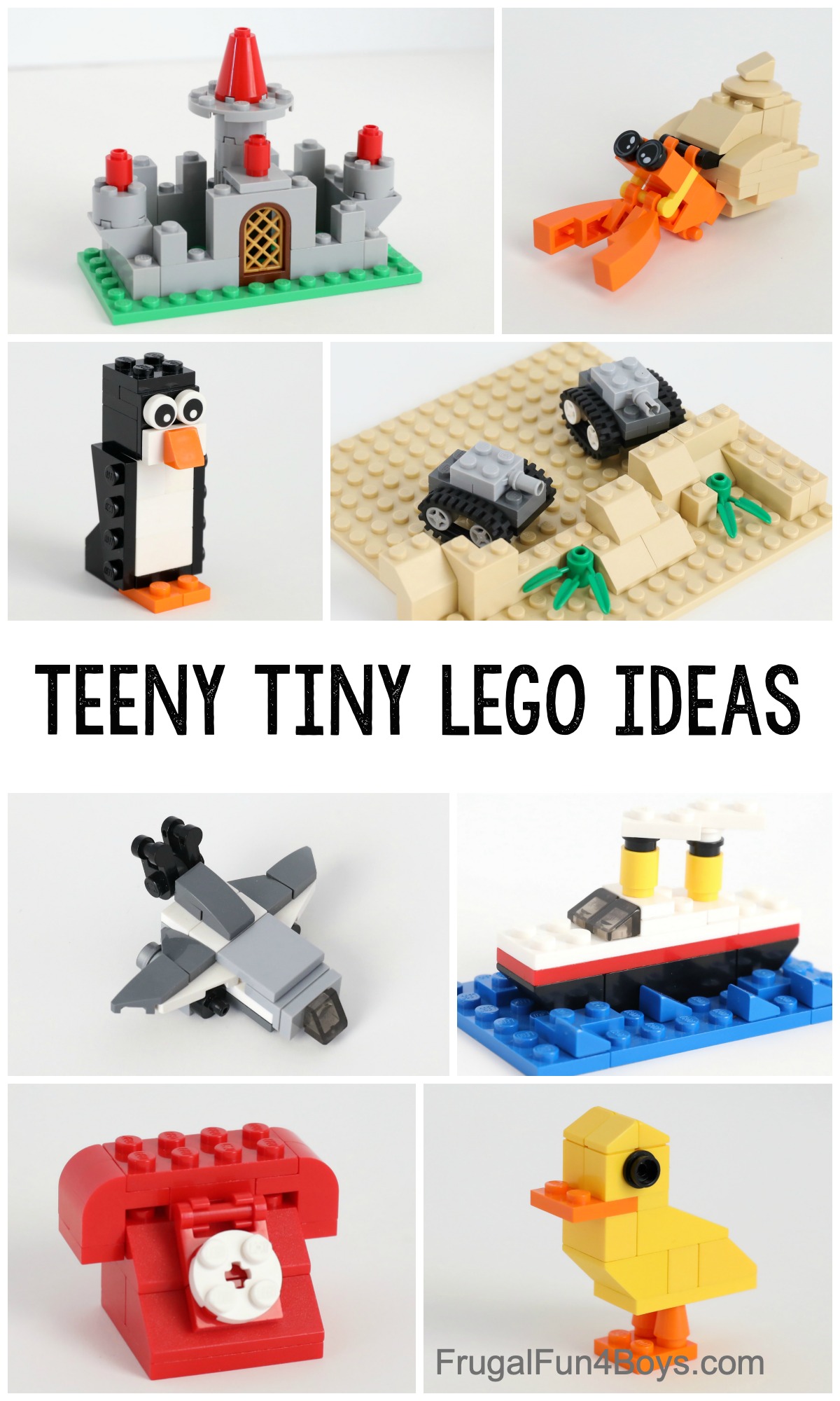 Mini LEGO Projects to build