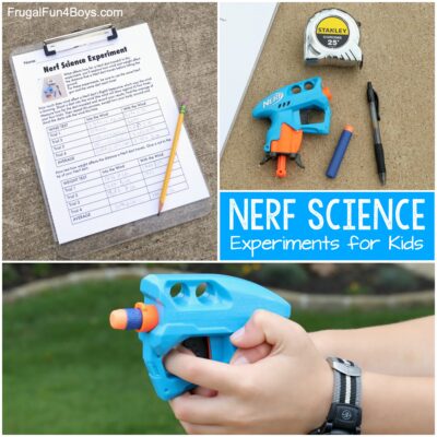 Nerf Gun Science Experiments