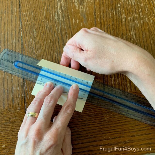 Make a Paper Tumbling Toy - Frugal Fun For Boys and Girls