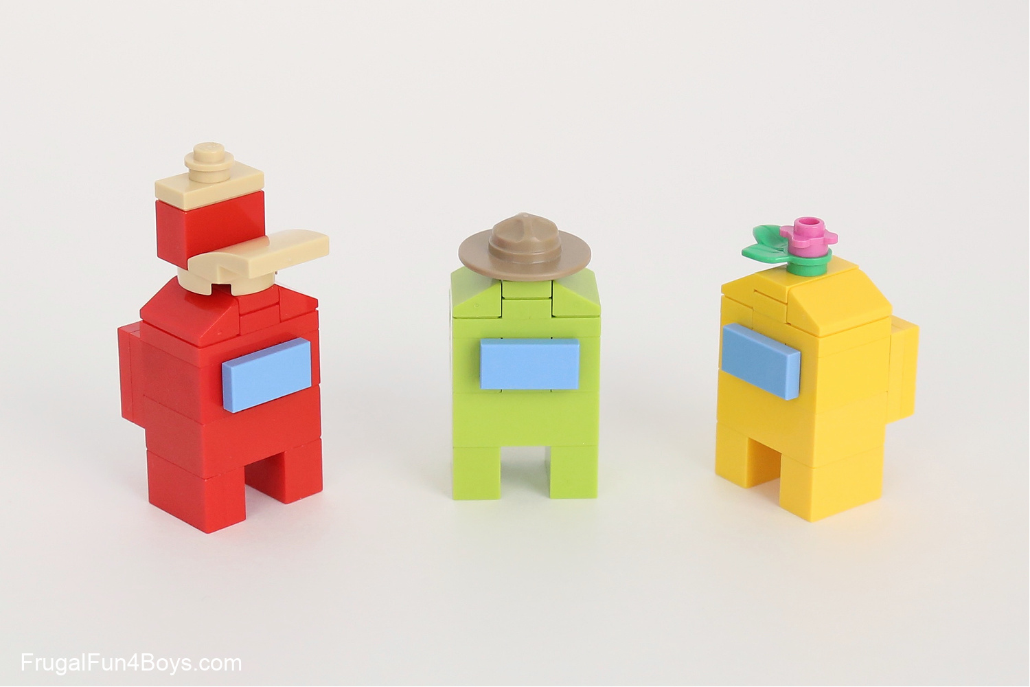Among Us LEGO Building Challenge - Frugal Fun For Boys and Girls