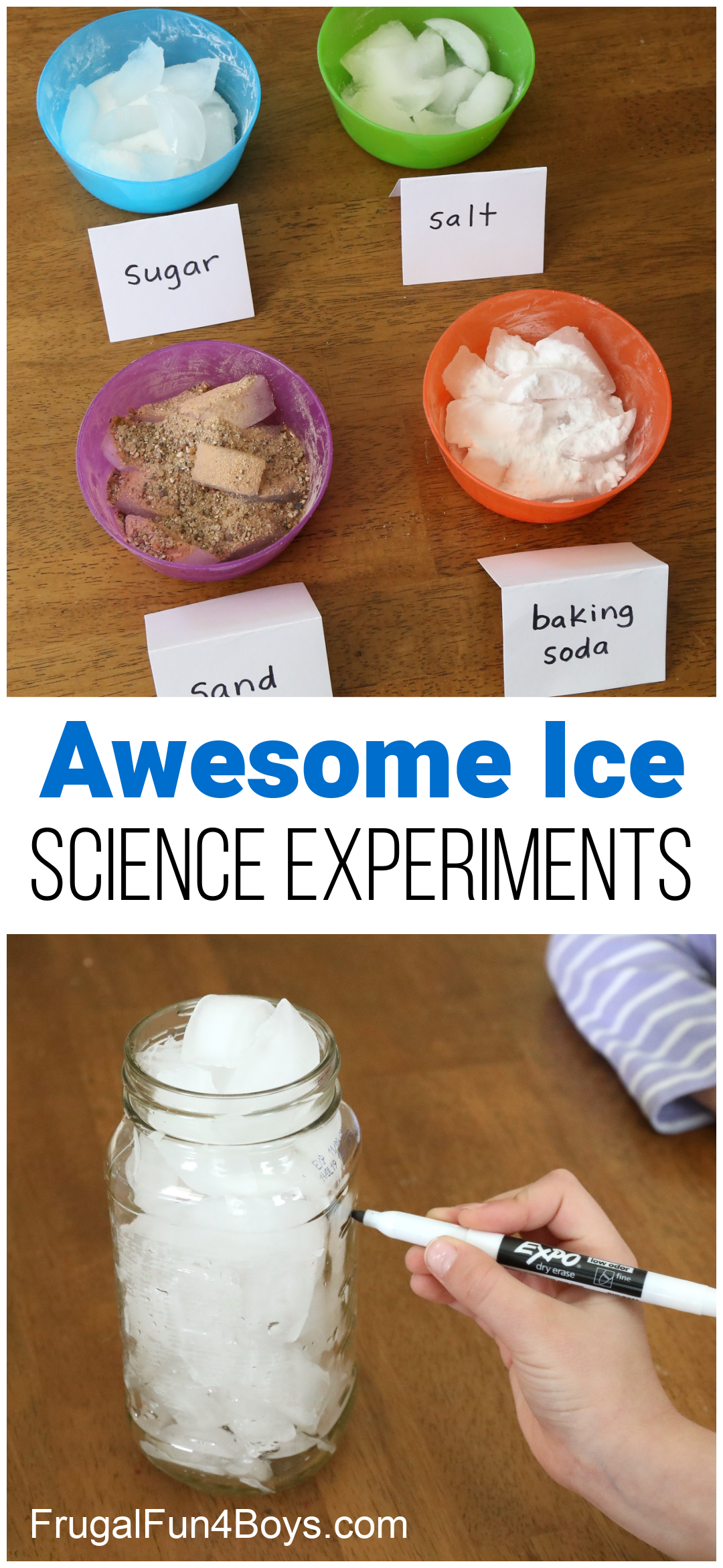 Melting Ice Science Experiments