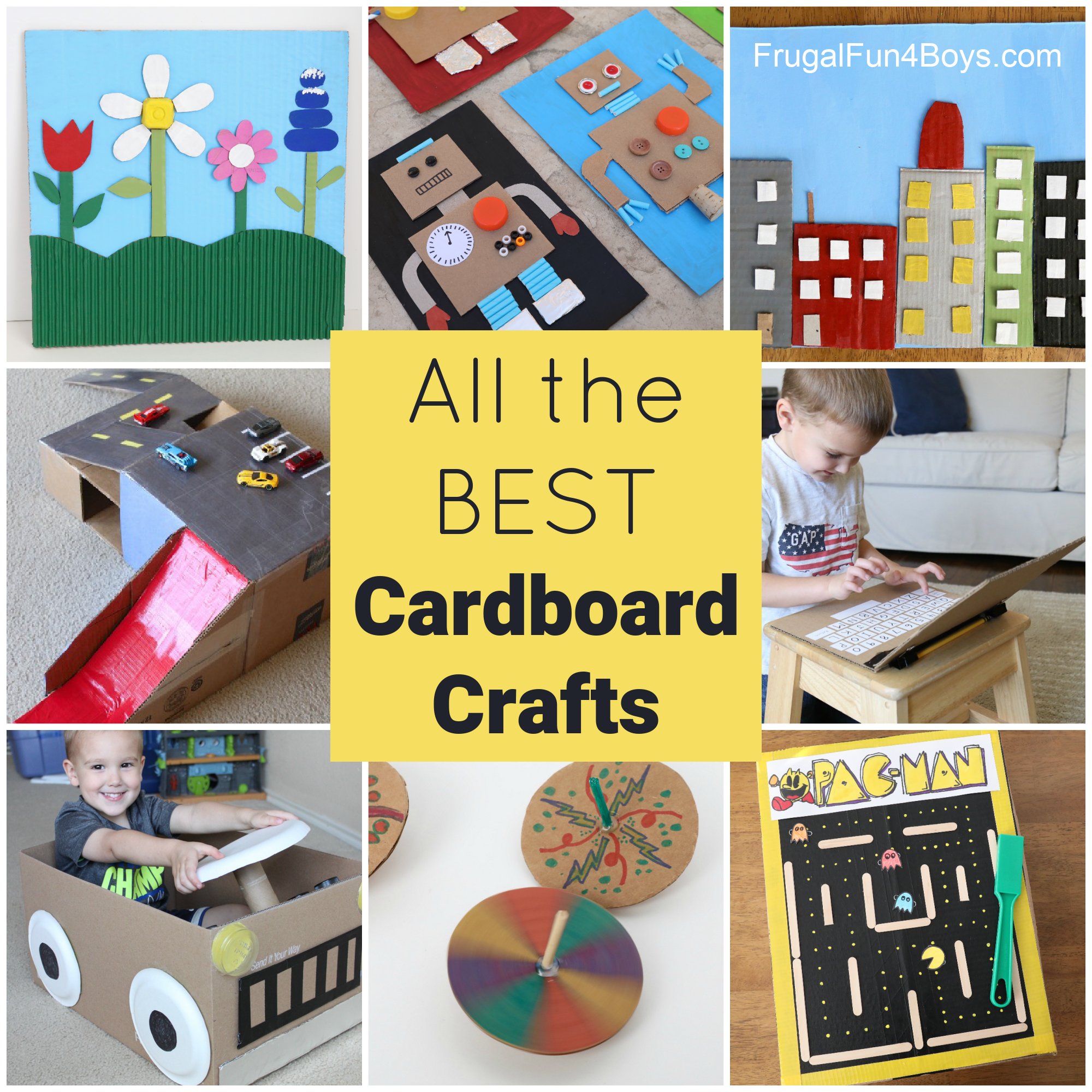 Cardboard crafts for kids