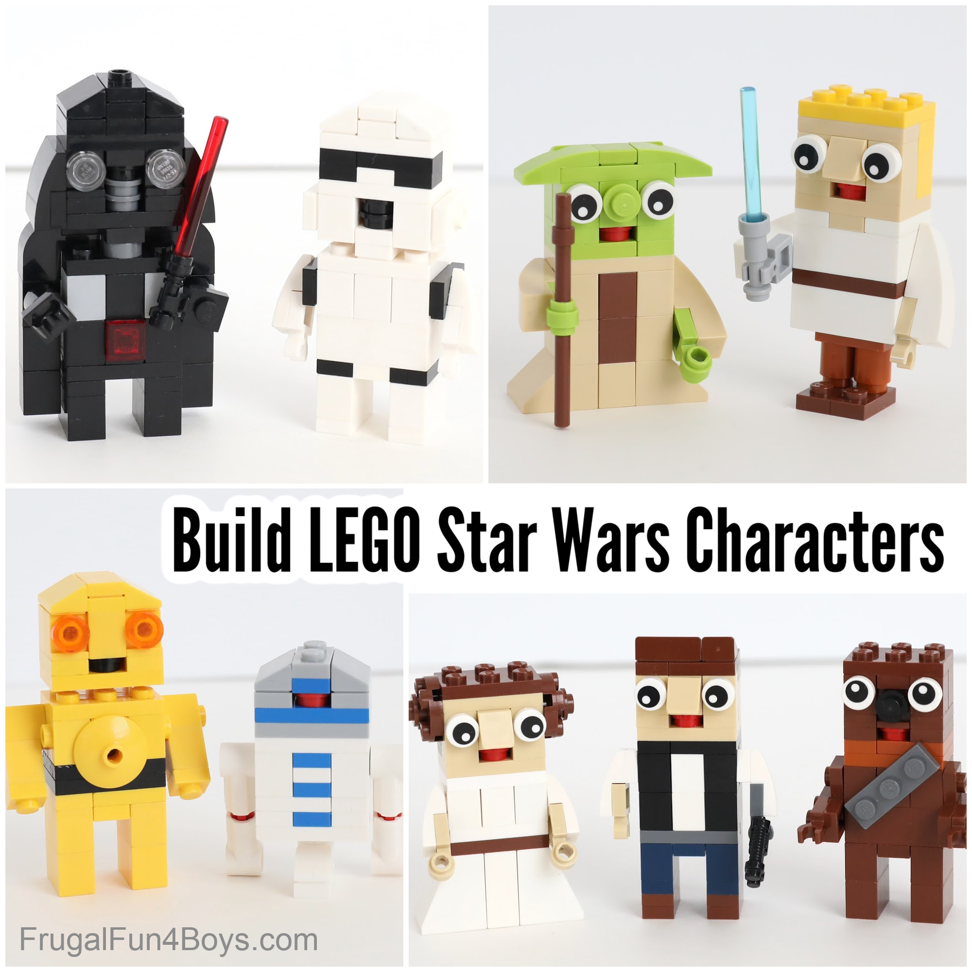 Star Wars Mini Characters - Frugal Fun For Boys and Girls
