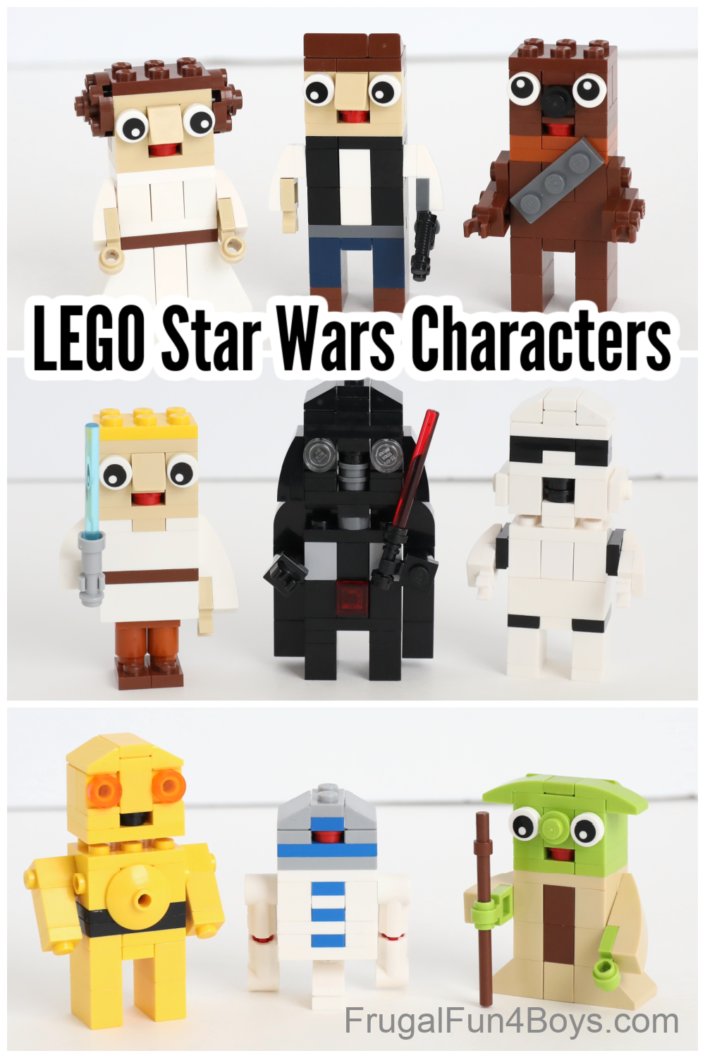 Lego Star Wars Mini Figurines Stylo Choisissez Votre Character 