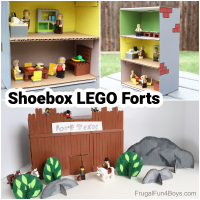 Shoebox LEGO Forts