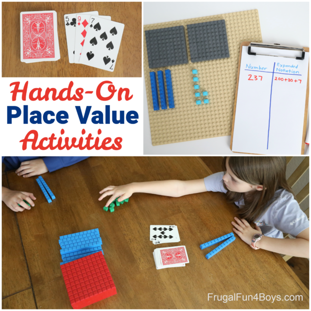 Place Value Activities for Second Grade - Frugal Fun For Boys and Girls